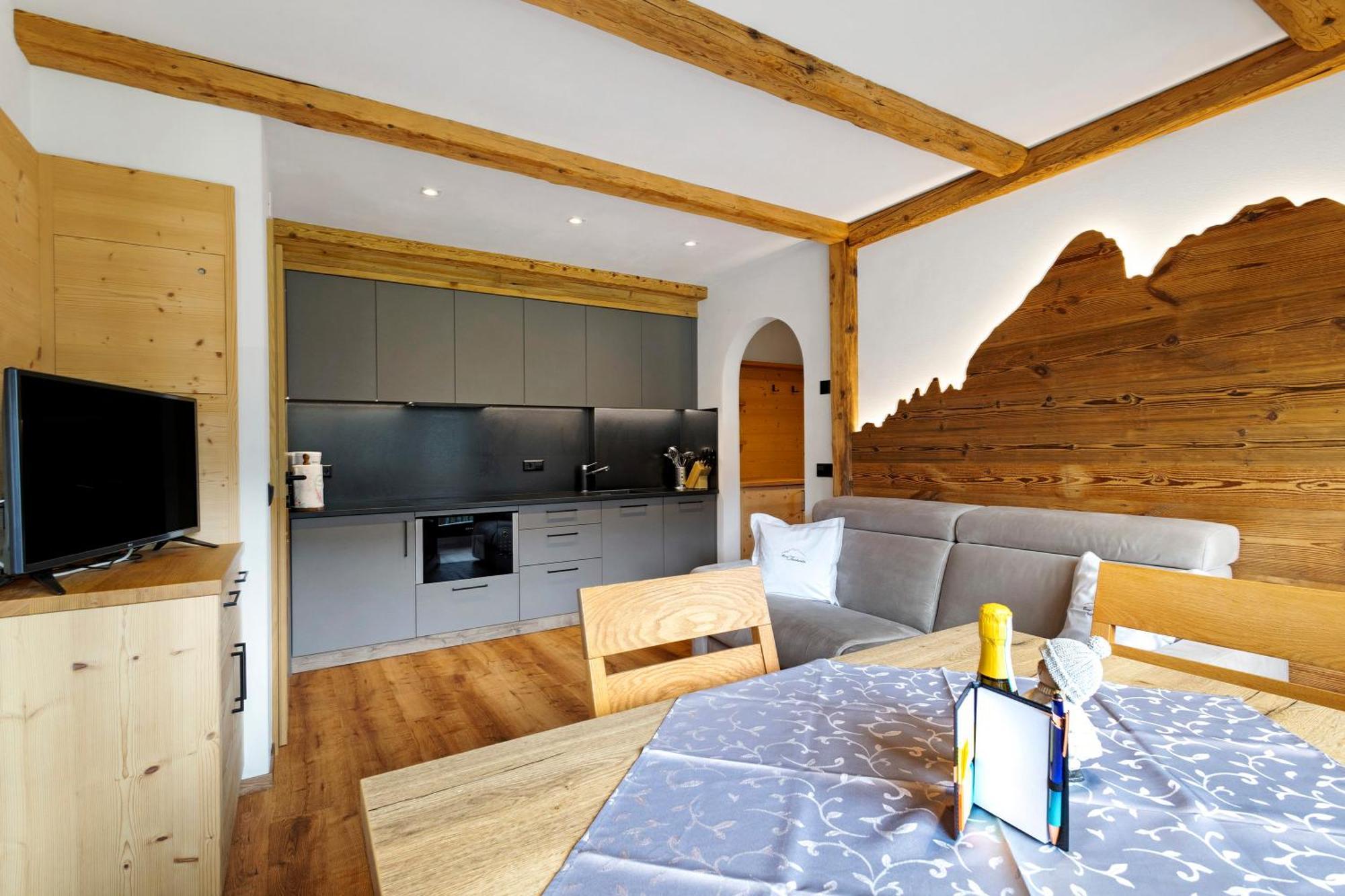 Apartmán Ciasa Funtanies Puetia San Martino in Badia Exteriér fotografie